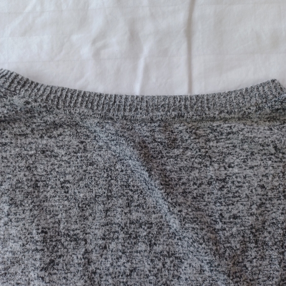 Lucky Brand Lg Women's V-Neck Lightweight Sweater Gray - Picture 12 of 12